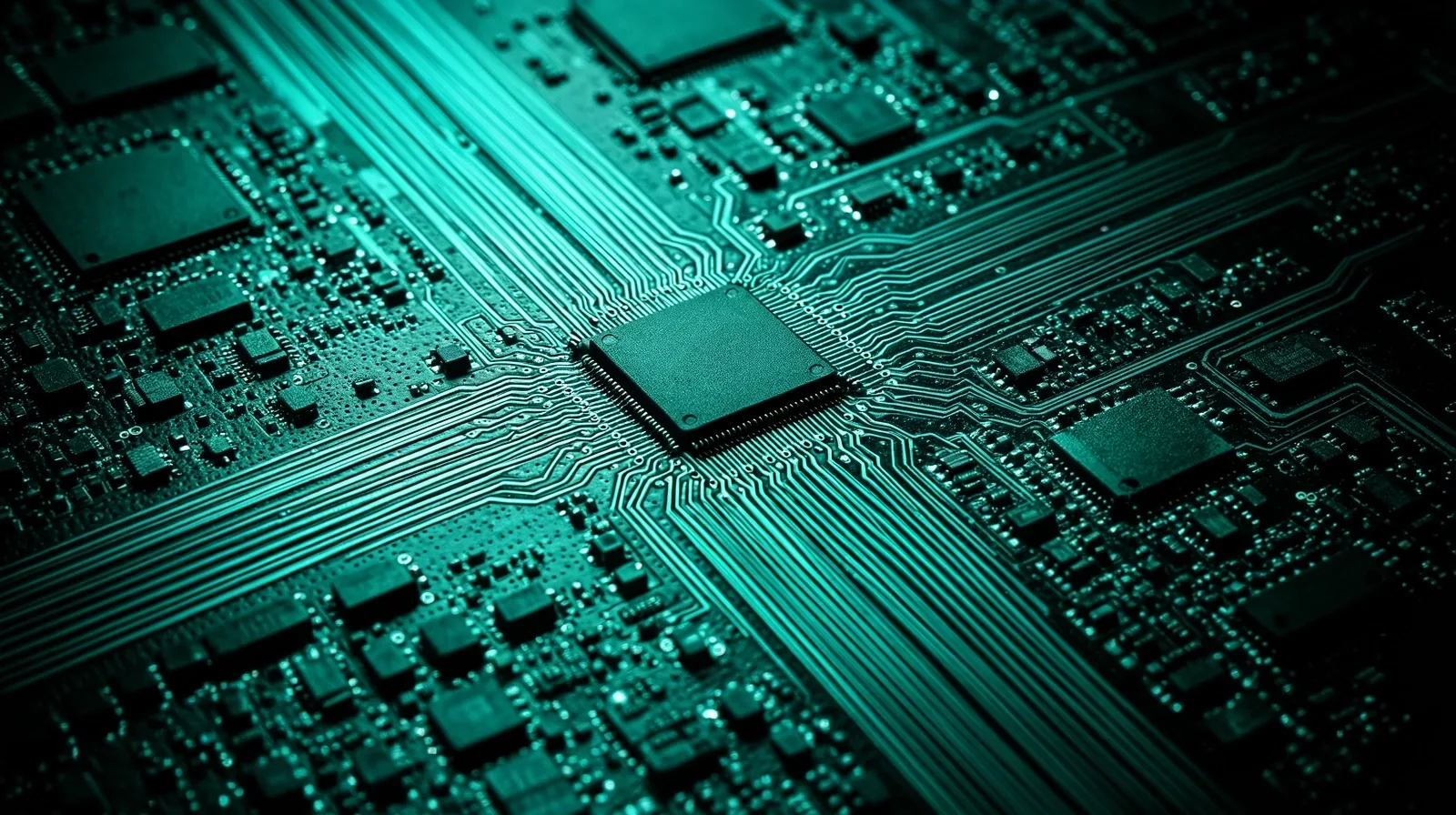 High-density server architecture rendering